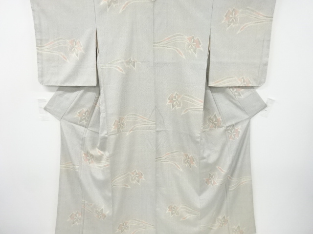 JAPANESE KIMONO / ANTIQUE KIMONO / SILK / HON-SHIOZAWA / WOVEN FLOWER